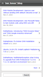 Mobile Screenshot of blog.janjonas.net